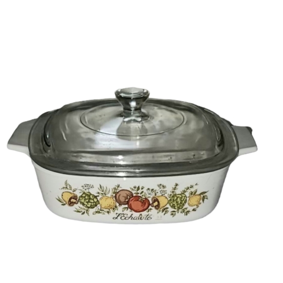 Corningware Other - Vintage CorningWare Spice of Life 1 Quart Casserole Dish With Lid marked 28